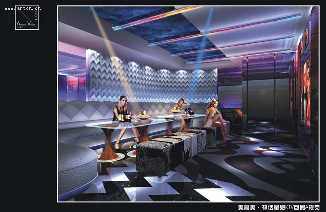 俱樂部效果圖設(shè)計(jì)作品