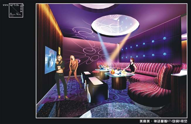 俱樂部效果圖設(shè)計(jì)作品