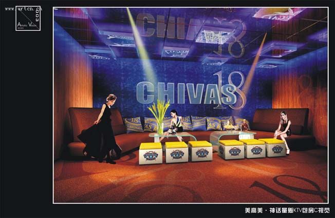 俱樂部效果圖設(shè)計(jì)作品