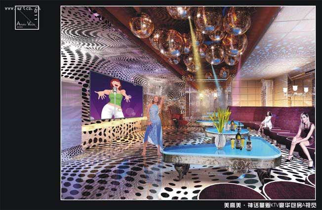 俱樂部效果圖設(shè)計(jì)作品(2)