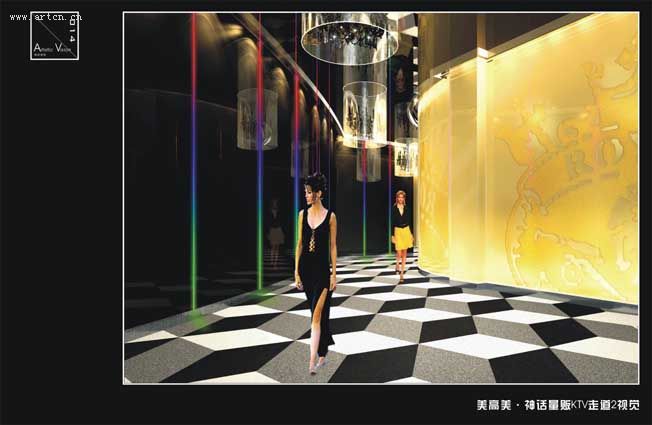 俱樂部效果圖設(shè)計(jì)作品(2)