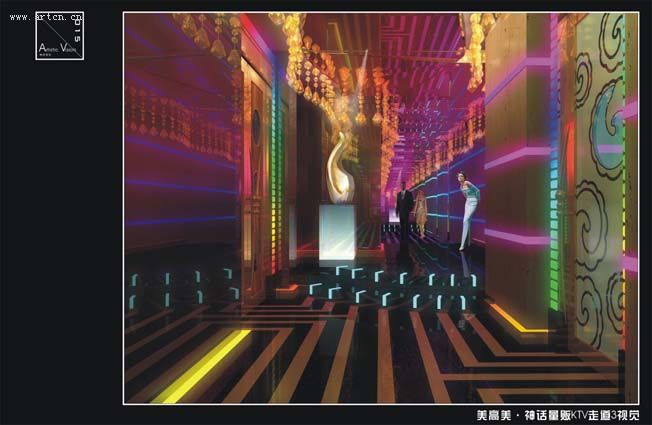 俱樂部效果圖設(shè)計(jì)作品(3)