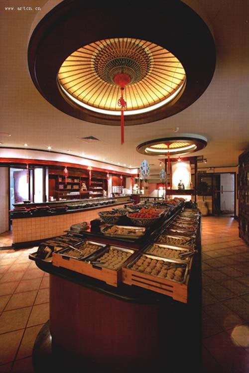 古典風(fēng)格的茶館表現(xiàn)效果圖