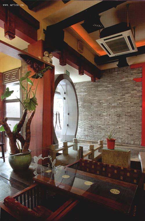 古典風(fēng)格的茶館表現(xiàn)效果圖