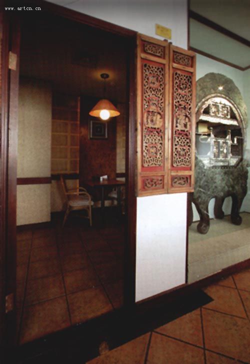 古典風(fēng)格的茶館表現(xiàn)效果圖