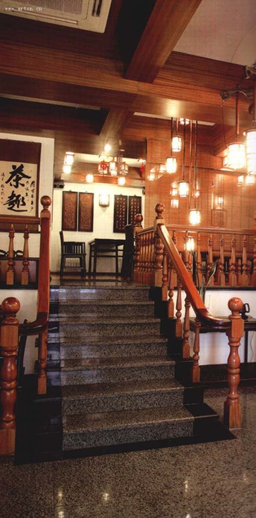 古典風(fēng)格的茶館表現(xiàn)效果圖