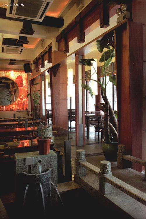 古典風(fēng)格的茶館表現(xiàn)效果圖