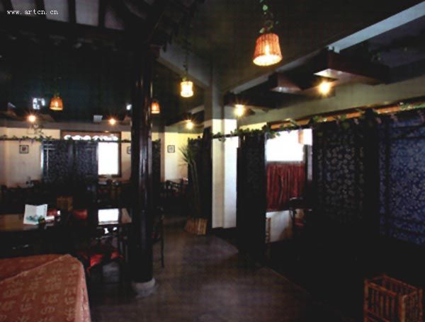 古典風(fēng)格的茶館表現(xiàn)效果圖