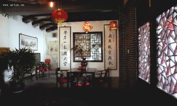 古典風(fēng)格的茶館表現(xiàn)效果圖