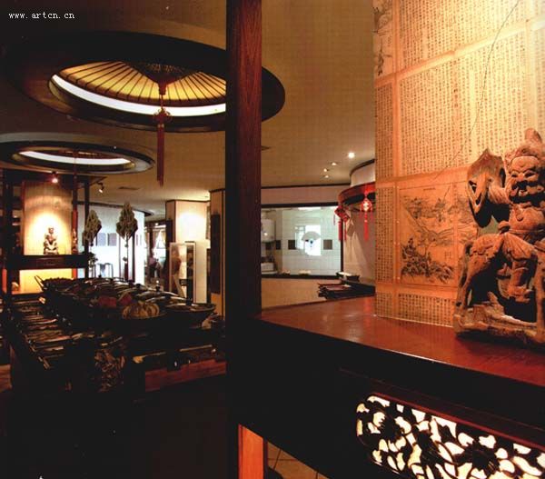 古典風(fēng)格的茶館表現(xiàn)效果圖