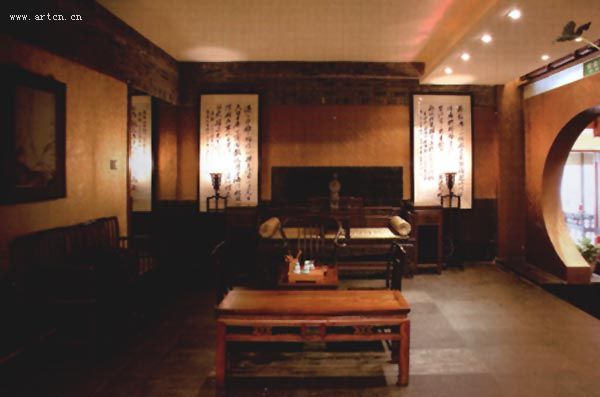 古典風(fēng)格的茶館表現(xiàn)效果圖