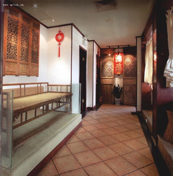 古典風(fēng)格的茶館表現(xiàn)效果圖