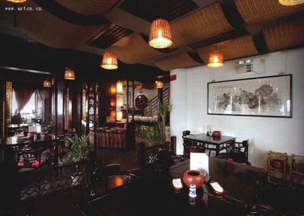 古典風(fēng)格的茶館表現(xiàn)效果圖