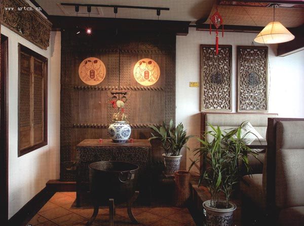 古典風(fēng)格的茶館表現(xiàn)效果圖