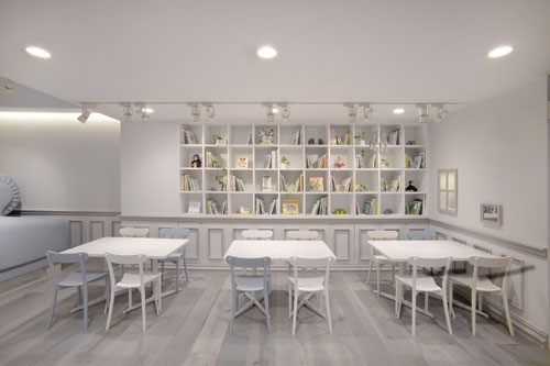 冷靜的對比空間——表參道兒童咖啡館3