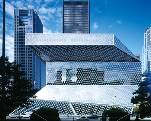 在拾級(jí)而上-西雅圖圖書館Seattle Public Library　1