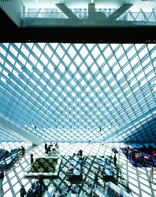 在拾級(jí)而上-西雅圖圖書館Seattle Public Library4