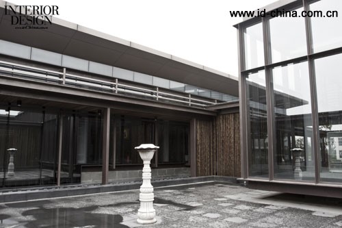 紅崛設計公司樂馬修設計劍蘭閣會所--室外庭院區域