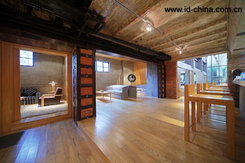 IADC淶澳設計公司設計武漢才茂街廠區改建項目--水泥結構的暴露與對比