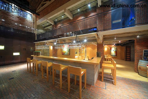 IADC淶澳設計公司設計武漢才茂街廠區改建項目--吧臺區域