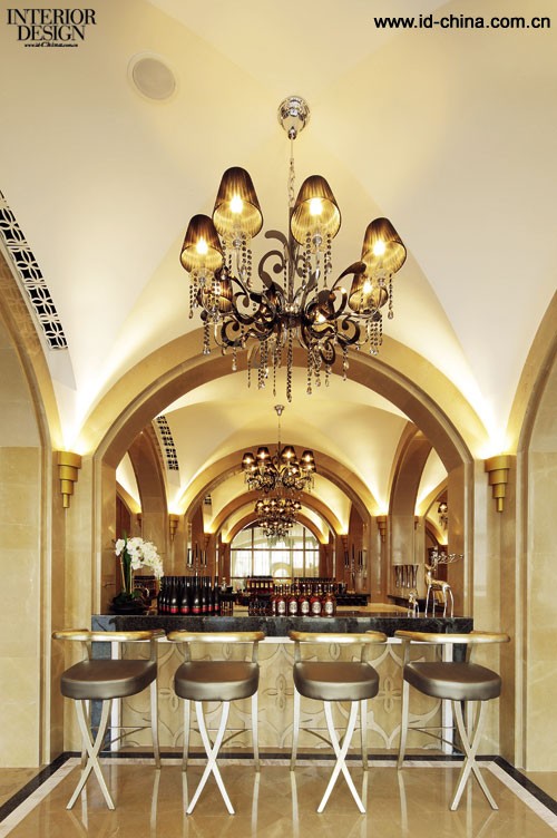 琚賓設計成都城南逸家天穹會所10--餐臺區域