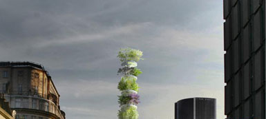 倫敦金融城2012年入口建筑選出5個候選方案1