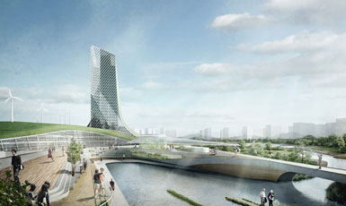 KEPCO為韓國電力公司設計總部建筑1