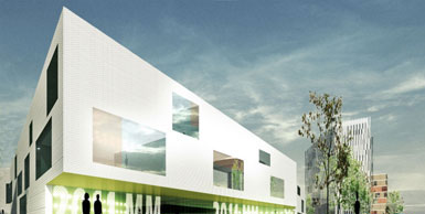 Erik Giudice在瑞典馬爾默新會展中心設計競賽中獲勝1