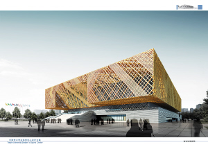 “磁力魔方”游泳館效果圖