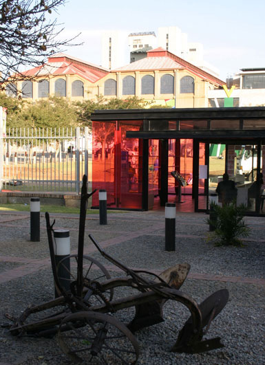 南非紐敦的工人博物館建造新的入口1