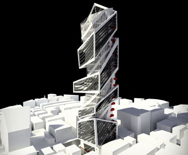 Le Maequin 設計110米高的東京時尚博物館1