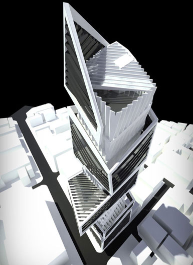 Le Maequin 設計110米高的東京時尚博物館2