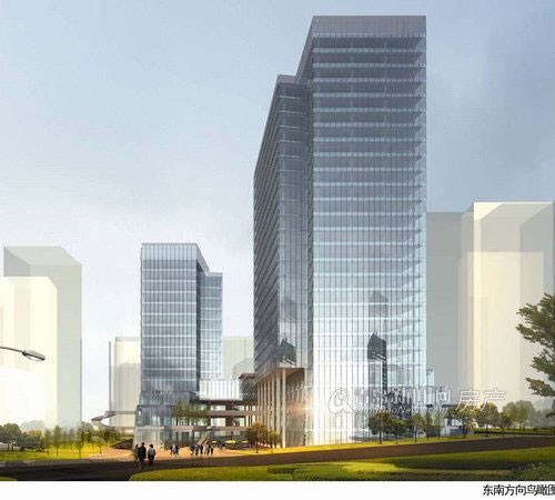 國旅聯合同安路項目東南方向鳥瞰圖