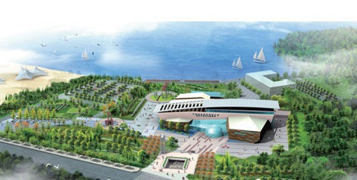 中國地質(zhì)博物館煙臺館撩起蓋頭1