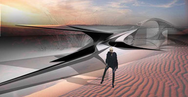 Margot Krasojevic設(shè)計鄂爾多斯城市主題公園游憩場3