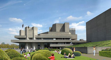 倫敦國家劇院改造工程提交規劃申請3