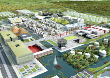 伍茲巴戈特設計杭州西溪濕地生態旅游中心