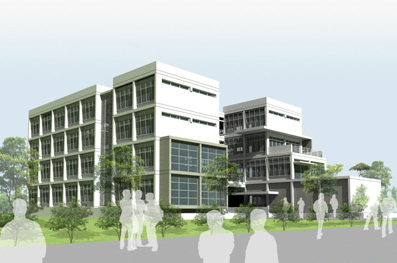 Oli Mahmud事務所設計孟加拉拉杰沙西培訓學院3