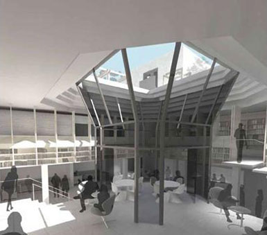 Lee Fitzgerald事務所改造牛津大學的一座書店1