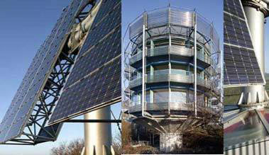 具有“向日葵”特性的Heliotrop太陽房 跟著太陽轉