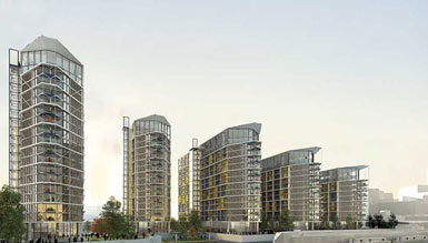 Rogers等設計美國駐英大使館附近房屋和飯店