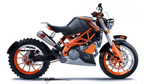 Daniele Pesaresi經典概念摩托車設計3