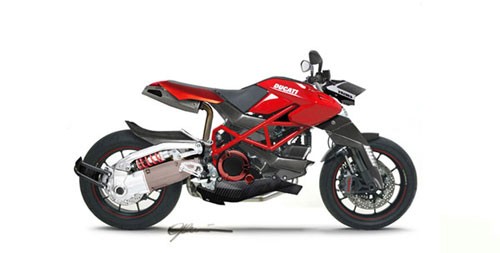 Daniele Pesaresi經典概念摩托車設計2