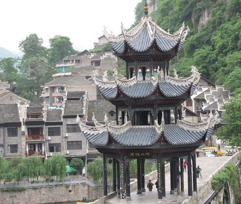 山清水秀的鎮遠