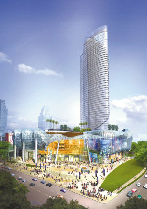 杭州商業地產項目正不斷涌現2