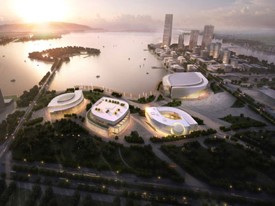 文化中心鳥瞰圖