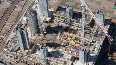 倫敦奧運村初現(xiàn)雛形 2