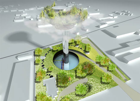 “空中城堡”總體效果圖