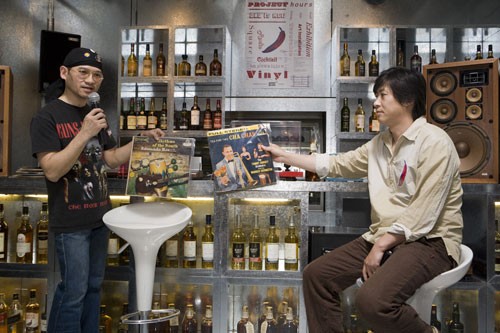 黑膠沙龍主講人-阿Paul和朱峰-現場對話