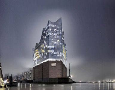 德國漢堡的Elhilharmonie音樂廳正式亮相1